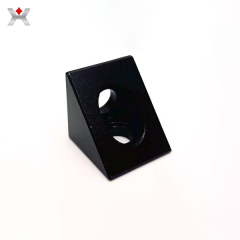 Angle corner connector production