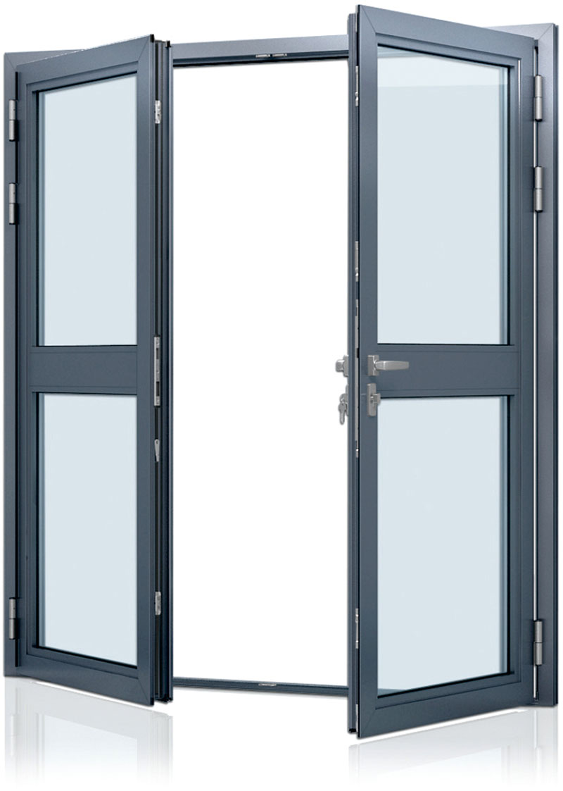 The strong properties of aluminum windows and doors can prevent it from rotting, rusting or bending