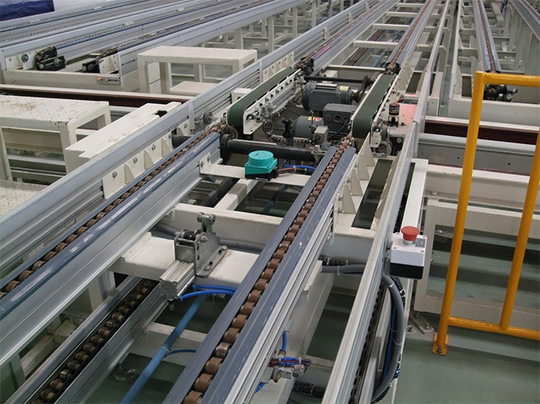 Is the assembly line aluminum profiles also used in the factory assembly line?