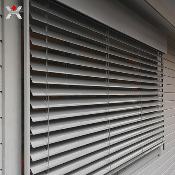 Aluminum window shutters