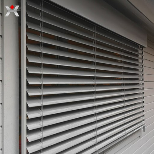 Aluminum window shutters