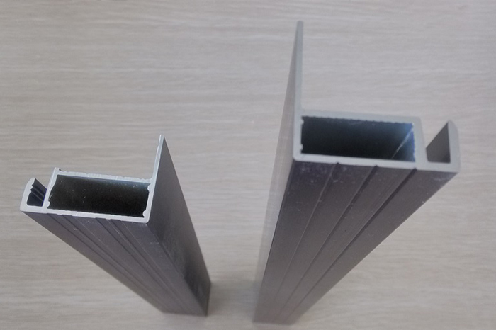 Conveyor line aluminum profile selection and processing