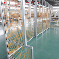 In which fields is aluminium profile for fence widely used?