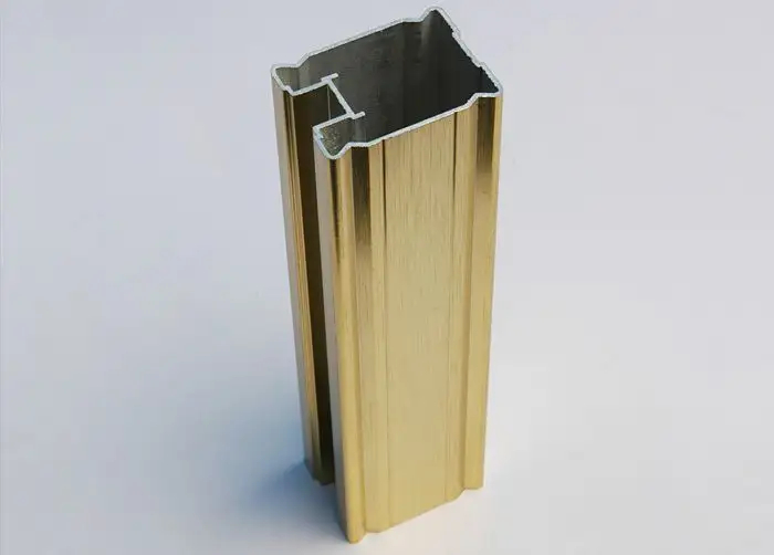 Industrial aluminum profile surface black cause