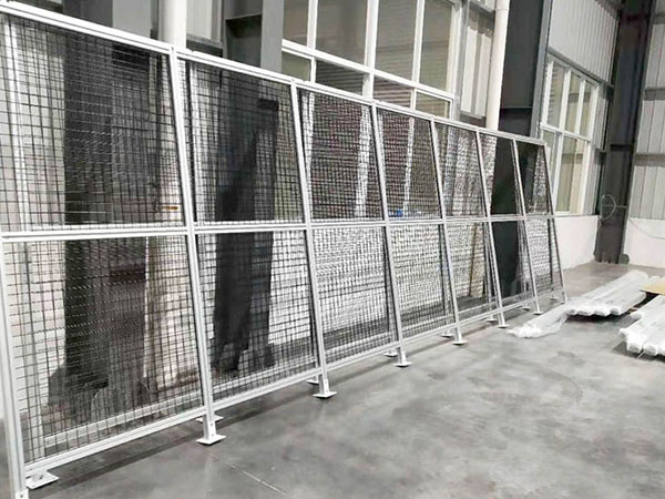 Application of industrial aluminum profile in industrial fence