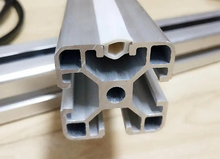 What is the cause of blackening of industrial aluminum profiles?