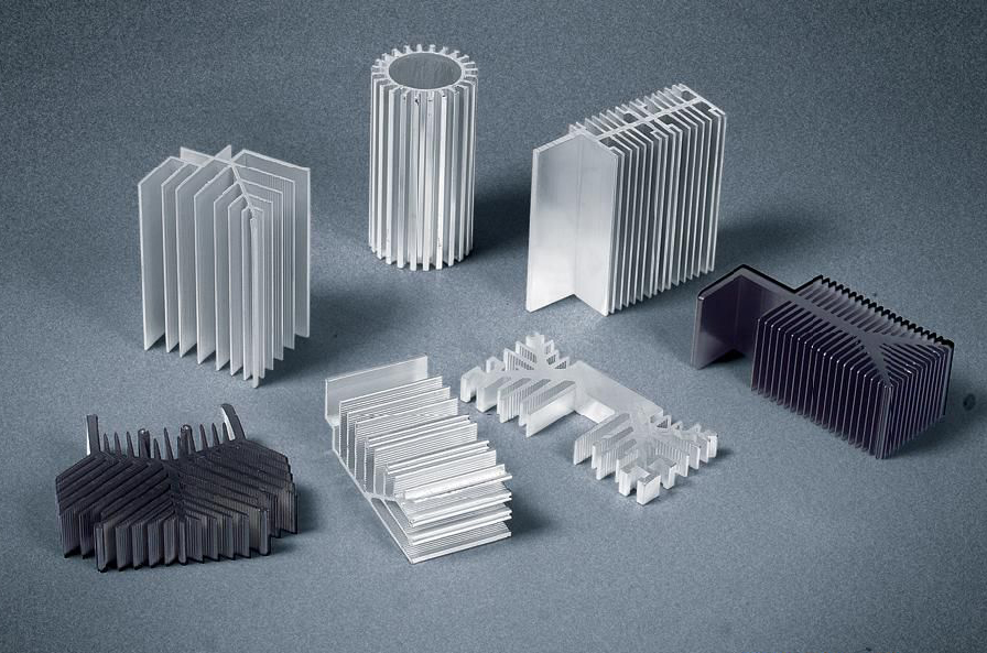 What is the relationship between the surface treatment of aluminum radiator profiles and the heat dissipation performance?
