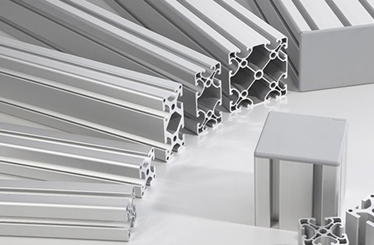 Three different differences of industrial aluminum profiles