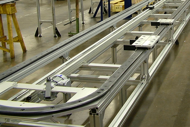 Do you know how to weld assembly line aluminum profiles through which ways to reach joint?