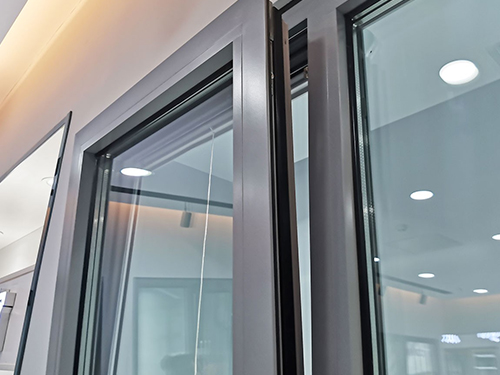 Daily cleaning of door and window aluminum profiles