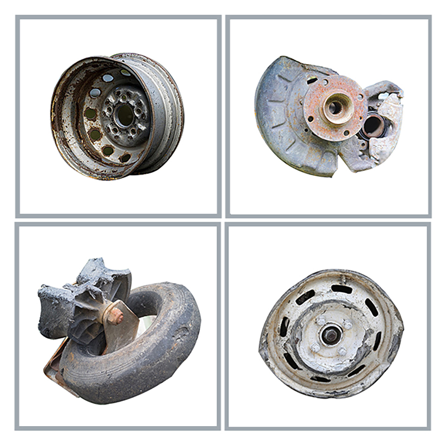 Aluminum wheel scrap supplier