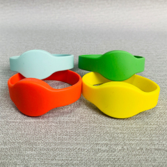 Access Control NFC Bracelet Silicone Wristband for Gym Pool