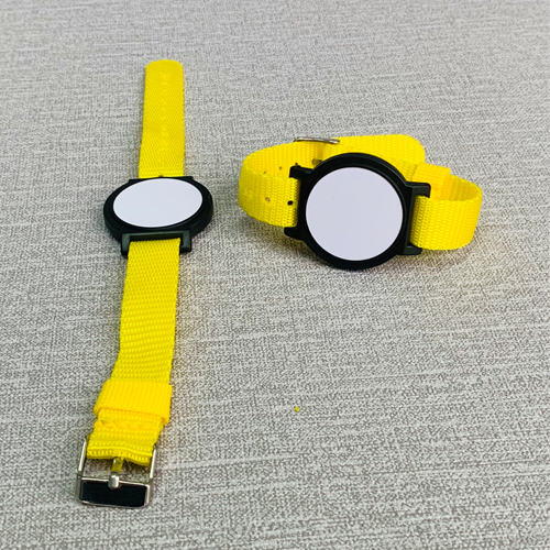 RFID Adjustable Nylon Belt Wristband for Access Control