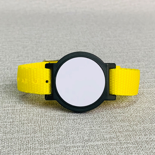 RFID Adjustable Nylon Belt Wristband for Access Control
