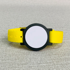 RFID Adjustable Nylon Belt Wristband for Access Control