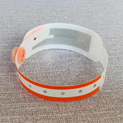 Custom PVC disposable thermal hospital patient id wristbands medical id bracelets for newborn