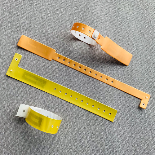UHF/13.56Mhz Disposable Printable Custom QR Festival Party Active Event Waterproof RFID NFC PVC Bracelet Wristband