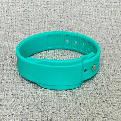 Adjustable Exchangeable RFID NFC mini card insert Silicone EMV payment Wristband