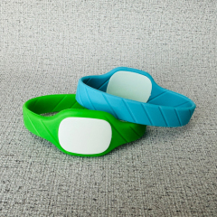 2022 Newly OEM High Quality RFID Silicone Bracelets with Customized Personal Logo for Festival/ Events