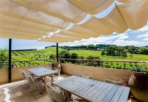 Customized Made Wave Shade Cover Retractable Shade HDPE Mesh Replacement Pergola Shade Canopy Slide Wire Extendable Shade Awning Sail for Patio Deck Gazebo