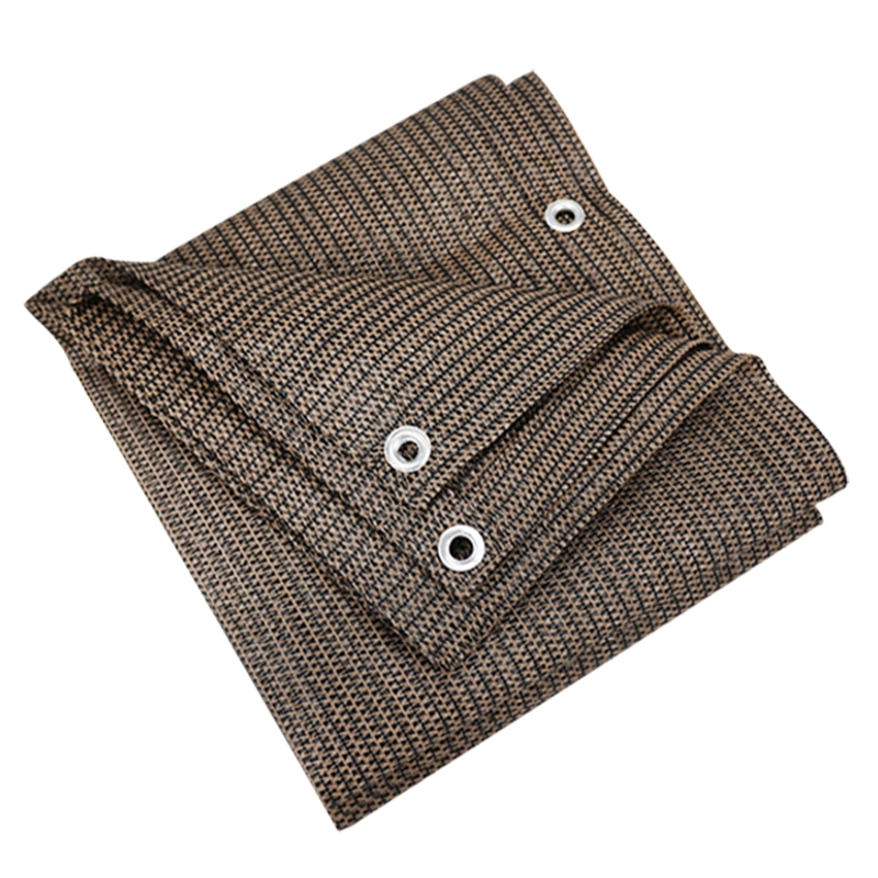 Sun Shade Mesh Canopy Awning Privacy Screen Wind Screen Hot Resistant Protection Shelter 90% UV Blocking for Gazebo Patio Garden Outdoor Greenhouse Flower Barn Kennel Fence Beige
