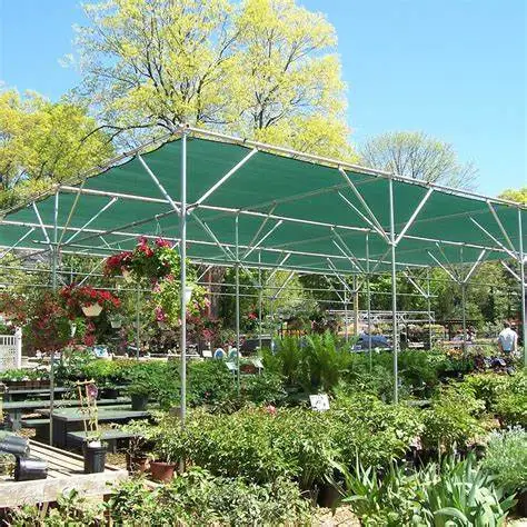 Sun Shade Mesh Canopy Awning Privacy Screen Wind Screen Hot Resistant Protection Shelter 90% UV Blocking for Gazebo Patio Garden Outdoor Greenhouse Flower Barn Kennel Fence Beige