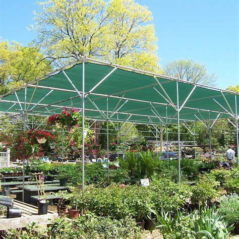 Sun Shade Mesh Canopy Awning Privacy Screen Wind Screen Hot Resistant Protection Shelter 90% UV Blocking for Gazebo Patio Garden Outdoor Greenhouse Flower Barn Kennel Fence Beige