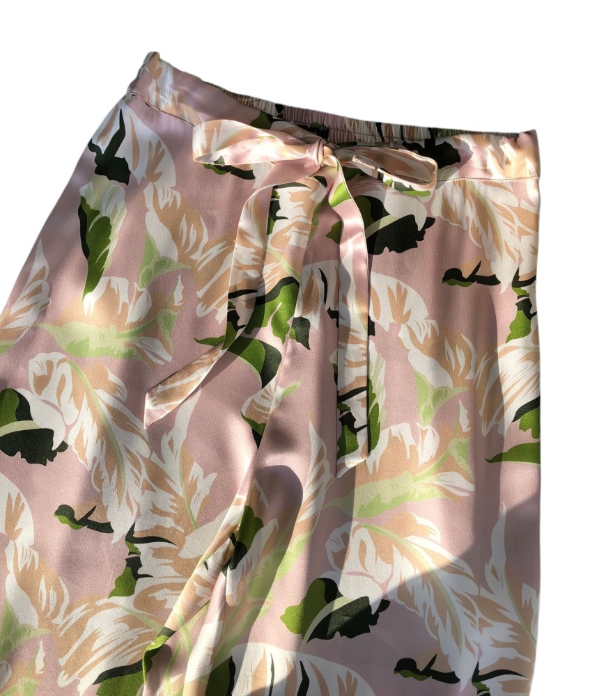 Heavyweight Silk Pajama Set in Plain Satin – Shirt & Pants