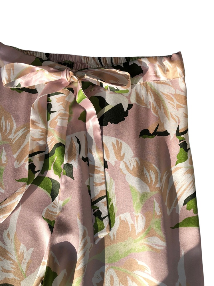 Heavyweight Silk Pajama Set in Plain Satin – Shirt & Pants