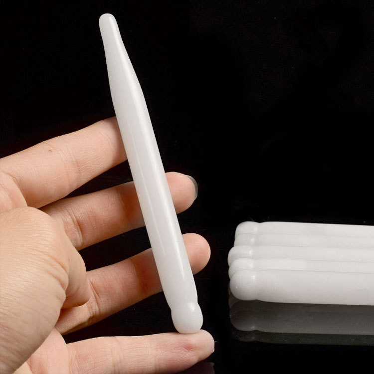 White jade massage point pen