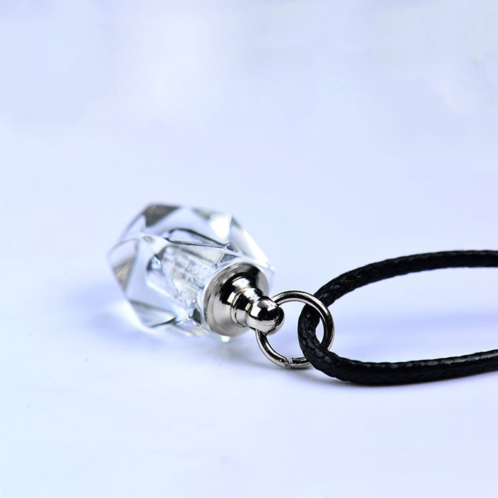 Openable rhombus Pendant Necklace