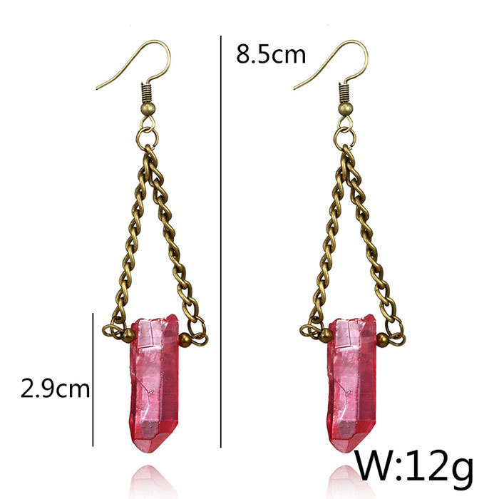 Crystal Stone Earrings