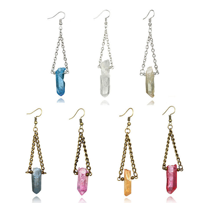Crystal Stone Earrings