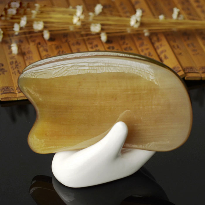Square horn massage and scraping board A
