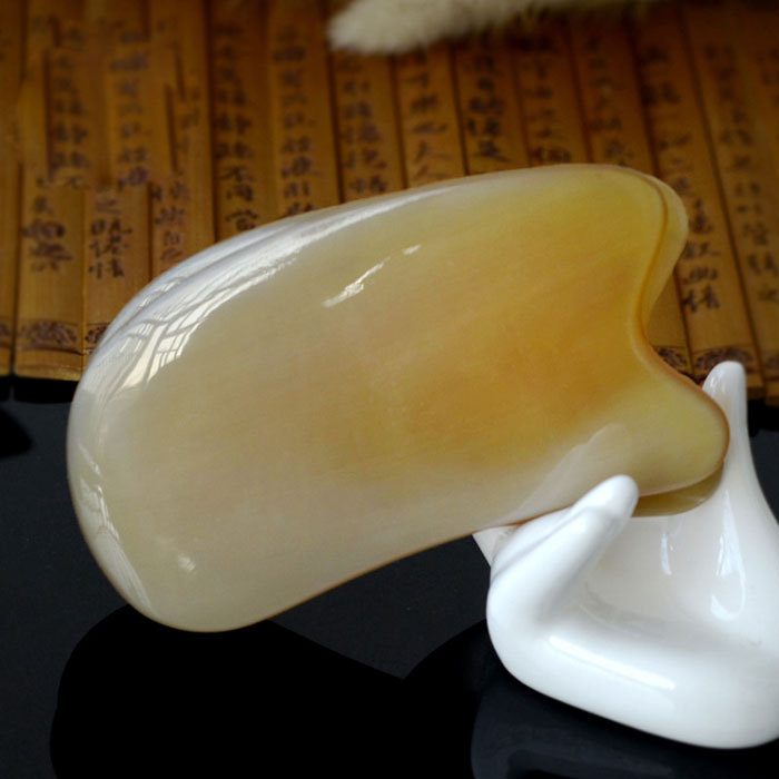 Square horn massage and scraping board A