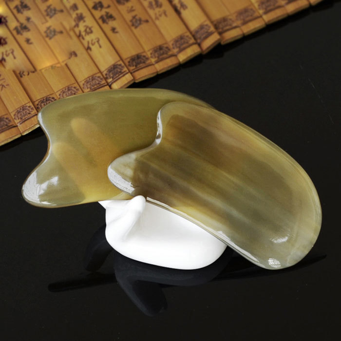 Square horn massage and scraping board C