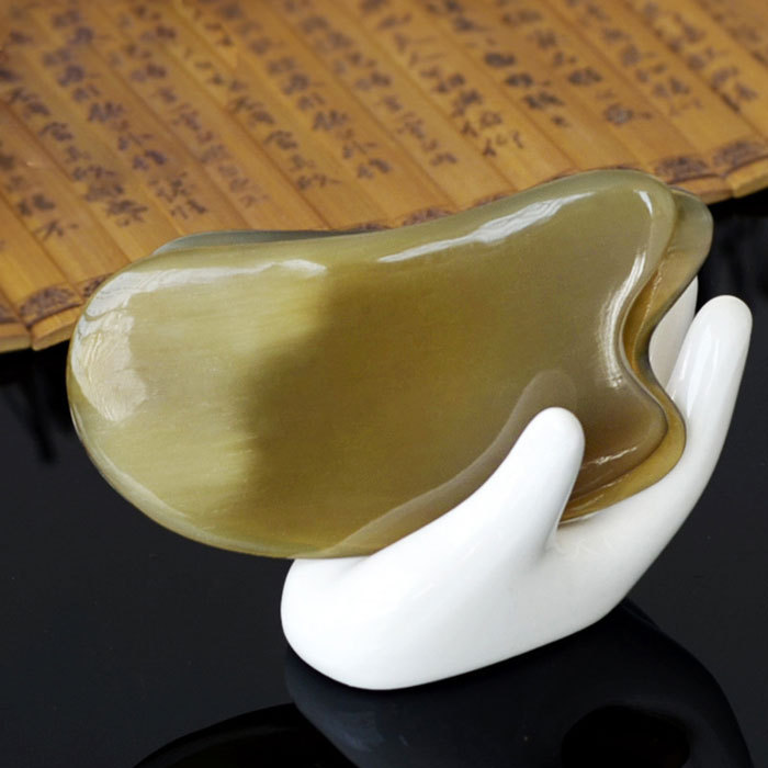 Square horn massage and scraping board C