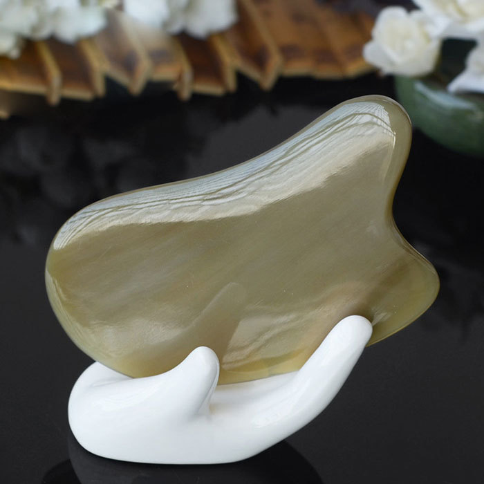 Fine thickened square horn scraping plate board