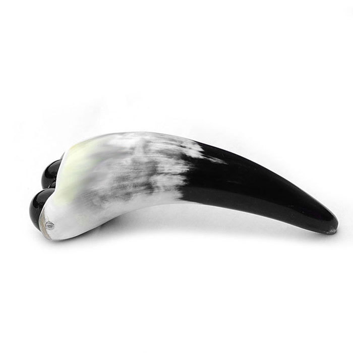 12-14cm natural pattern horn massage car