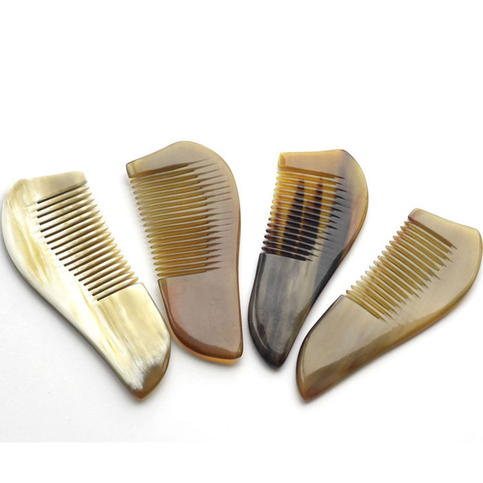 12cm natural yak horn comb