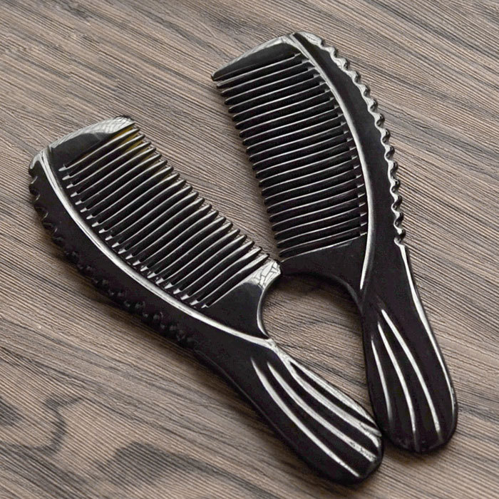 Carving smooth handle comb