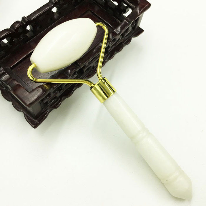 Natural jade beauty massage roller No.383