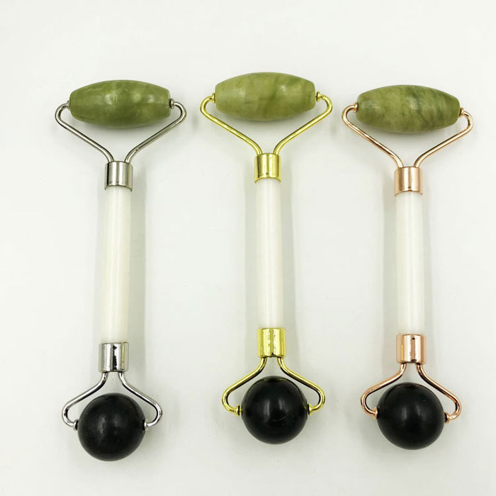 Natural jade beauty massage roller No.356