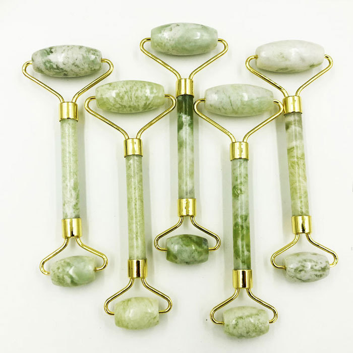 Natural jade beauty massage roller No.382