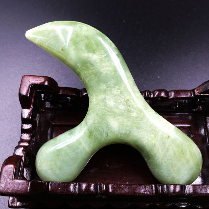 Natural jade massager
