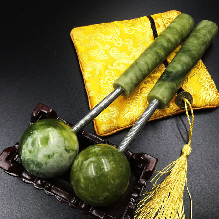 Natural xiuyan jade massage hammer