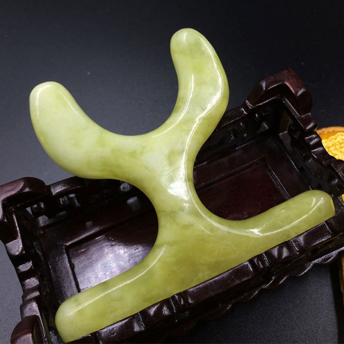 Natural jade massager