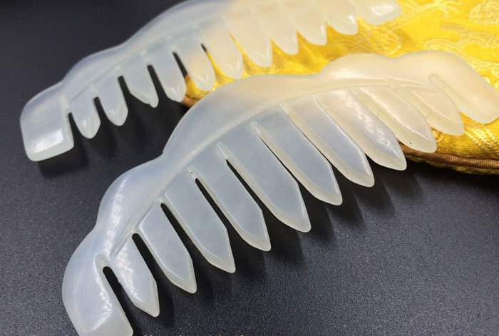 Natural jade massage comb No.412