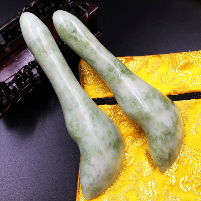 Natural  jade massage body meridian tools