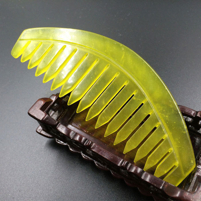 Natural jade massage comb No.417